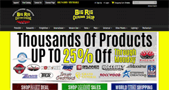 Desktop Screenshot of bigrigchromeshop.com