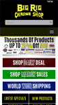 Mobile Screenshot of bigrigchromeshop.com